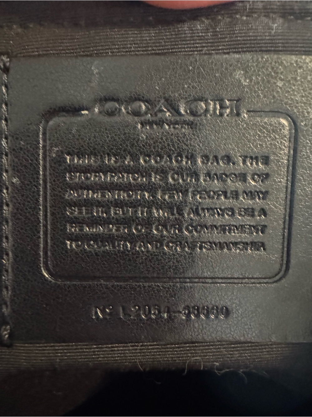 Coach Leather Tote Bag - Picture 3 of 6